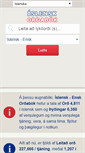 Mobile Screenshot of ordabok.net